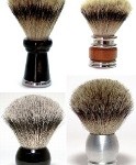 Collage Rasierpinsel